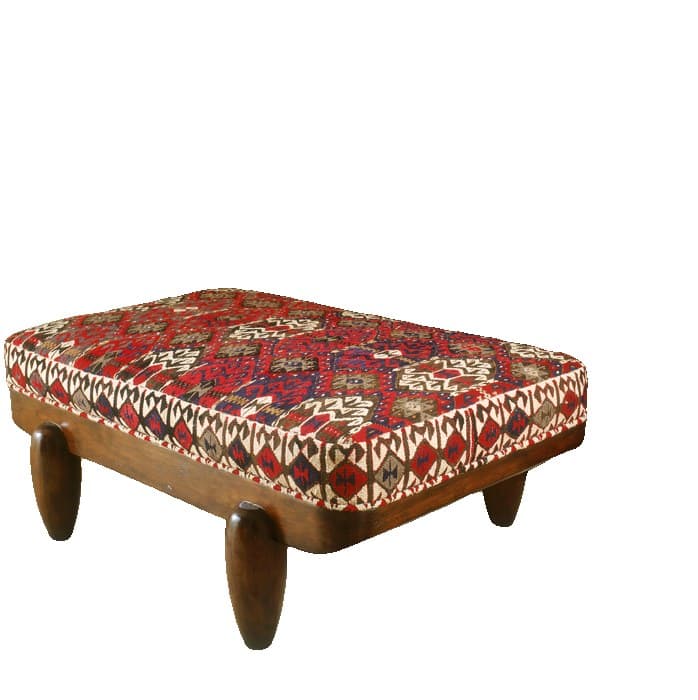 Efrain Ottoman on a white background