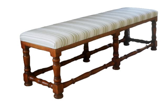 Sancha Bench on a white background