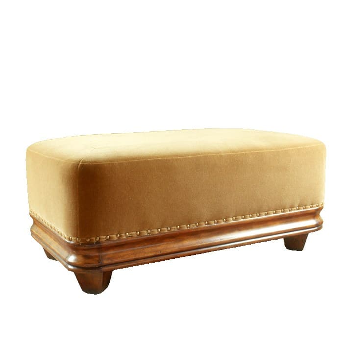 Beltran Ottoman on a white background