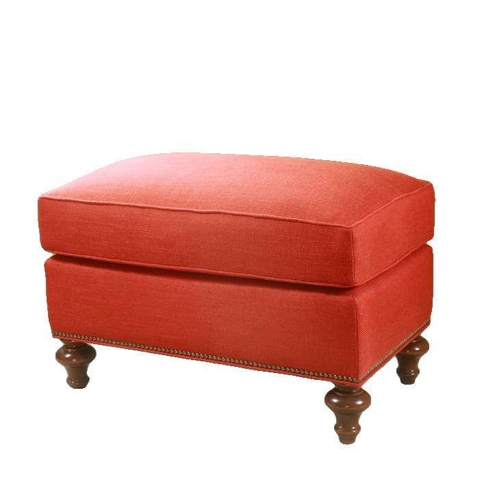 Nieve Ottoman on a white background
