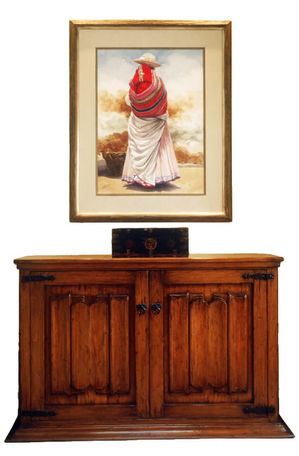 Alfonso Chest on a white background