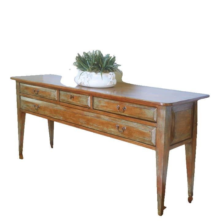 Adriana Console Table on a white background