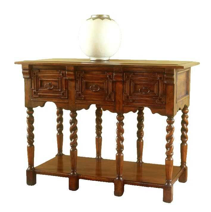Alberto Console Table on a white background