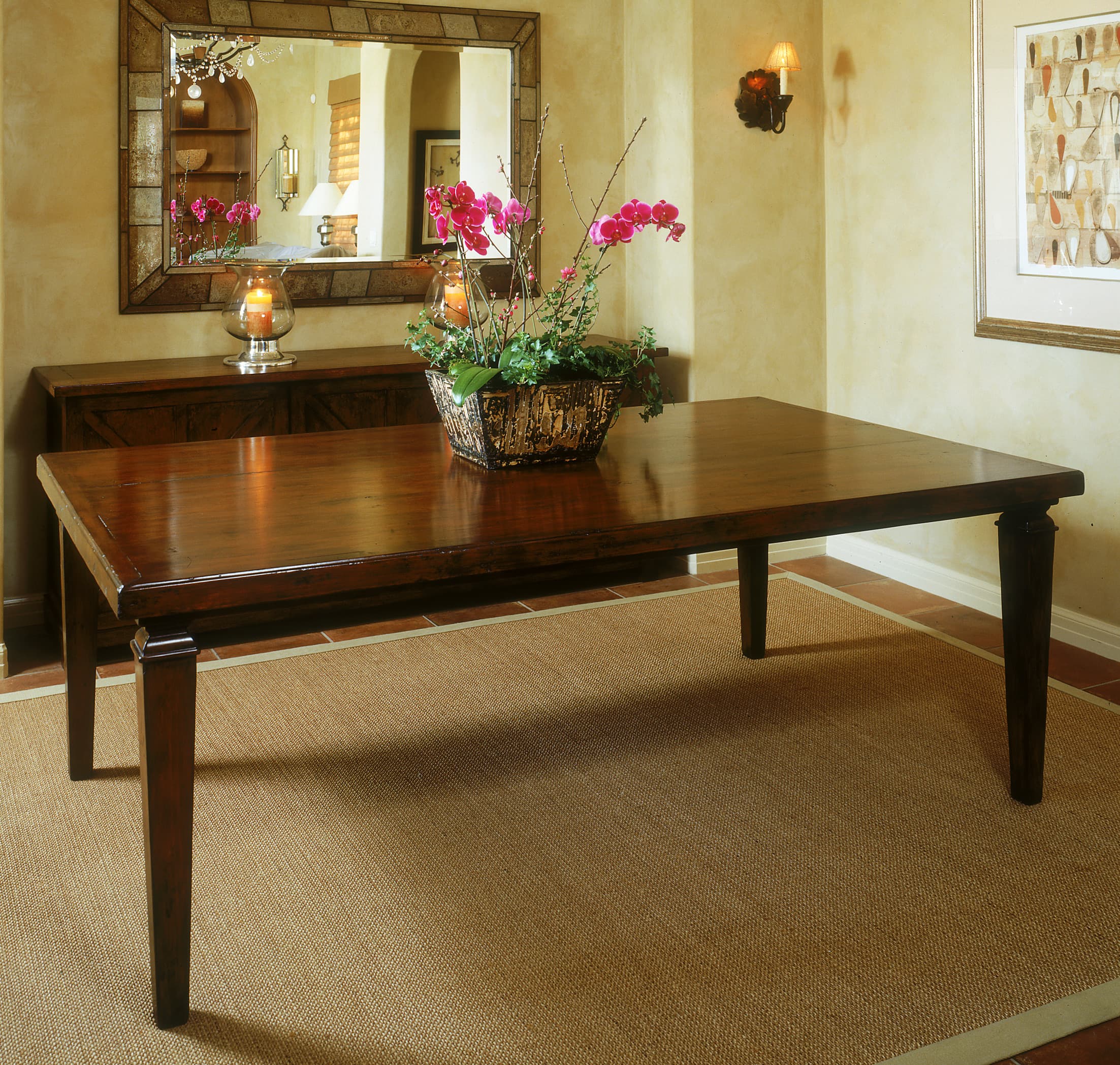 Perla Dining Table on a white background