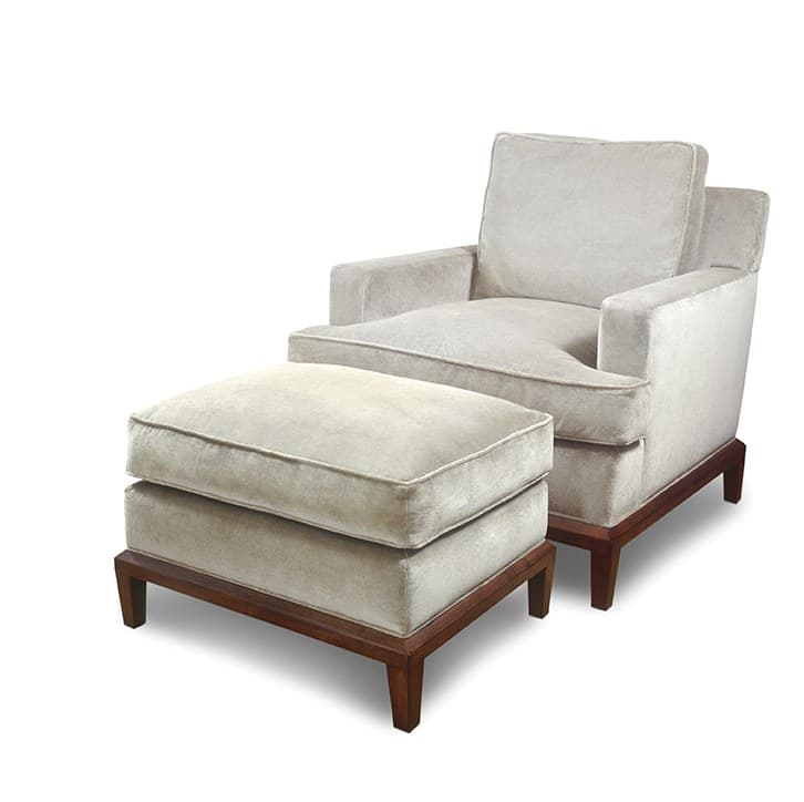 Susana Lounge Chair on a white background